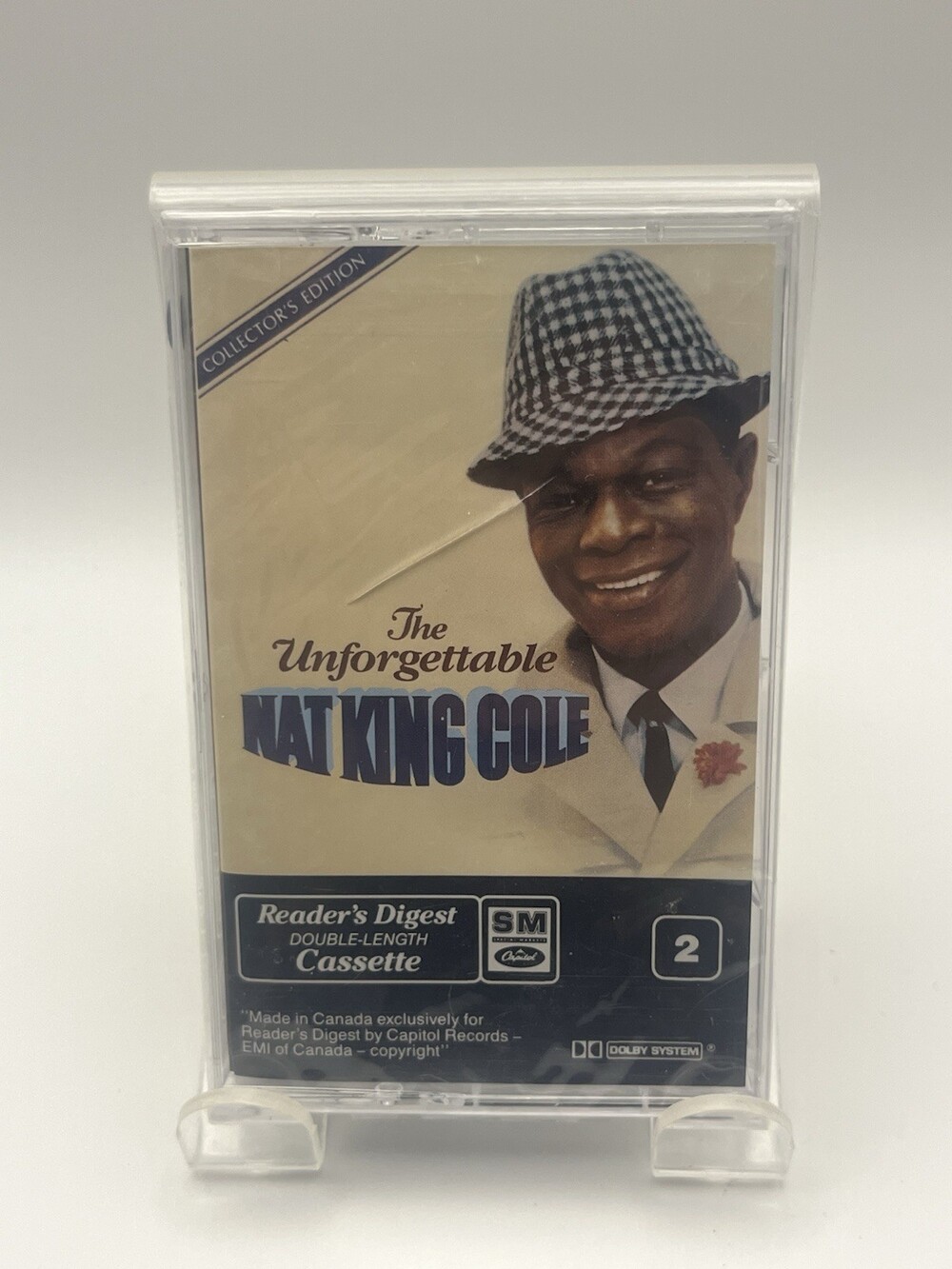 The Unforgettable Nat King Cole Cassette Collector's Edition SEALED New Digest